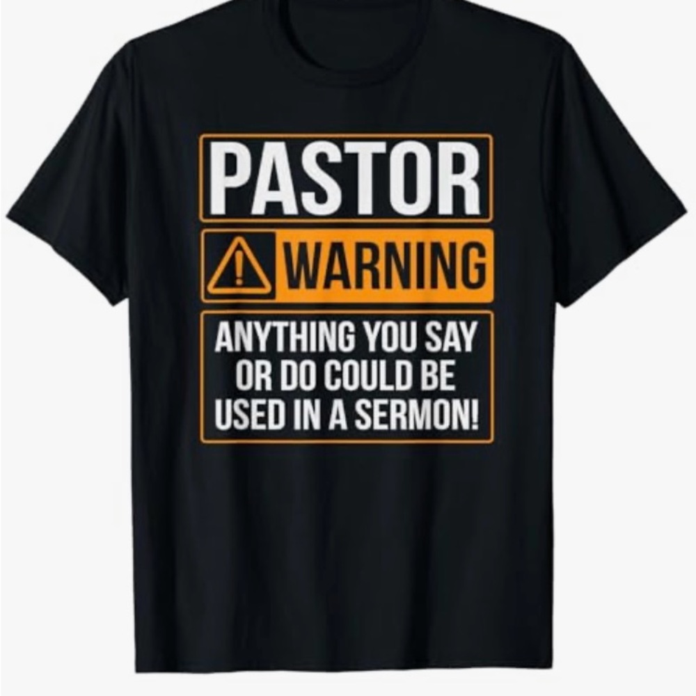 Pastor Warning I Might Put You In A Sermon 3XL Unisex T-Shirt - Picture 1 of 9
